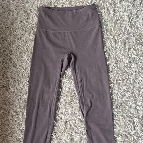 Medium No Front Seam High Waisted Yoga Leggings 7/8 Length - Picture 2 of 8